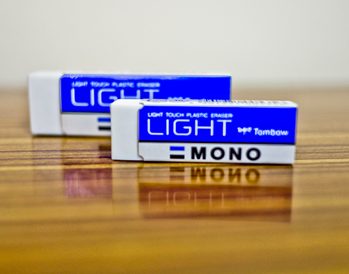 Read more about the article MONO Light ยางลบดินสอรุ่นเบาแรง